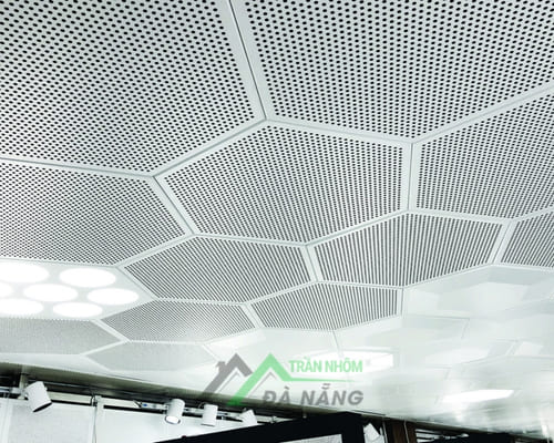 Trần nhôm lục giác