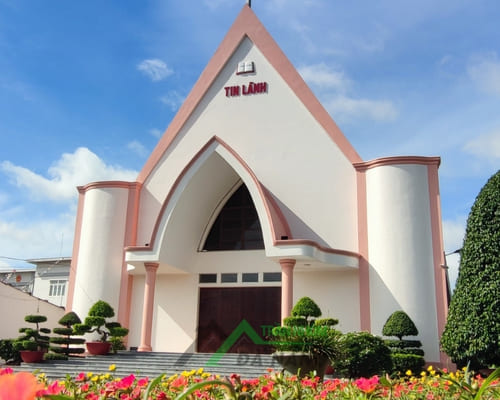 Trần nhôm nhà thờ Cam Nghĩa
